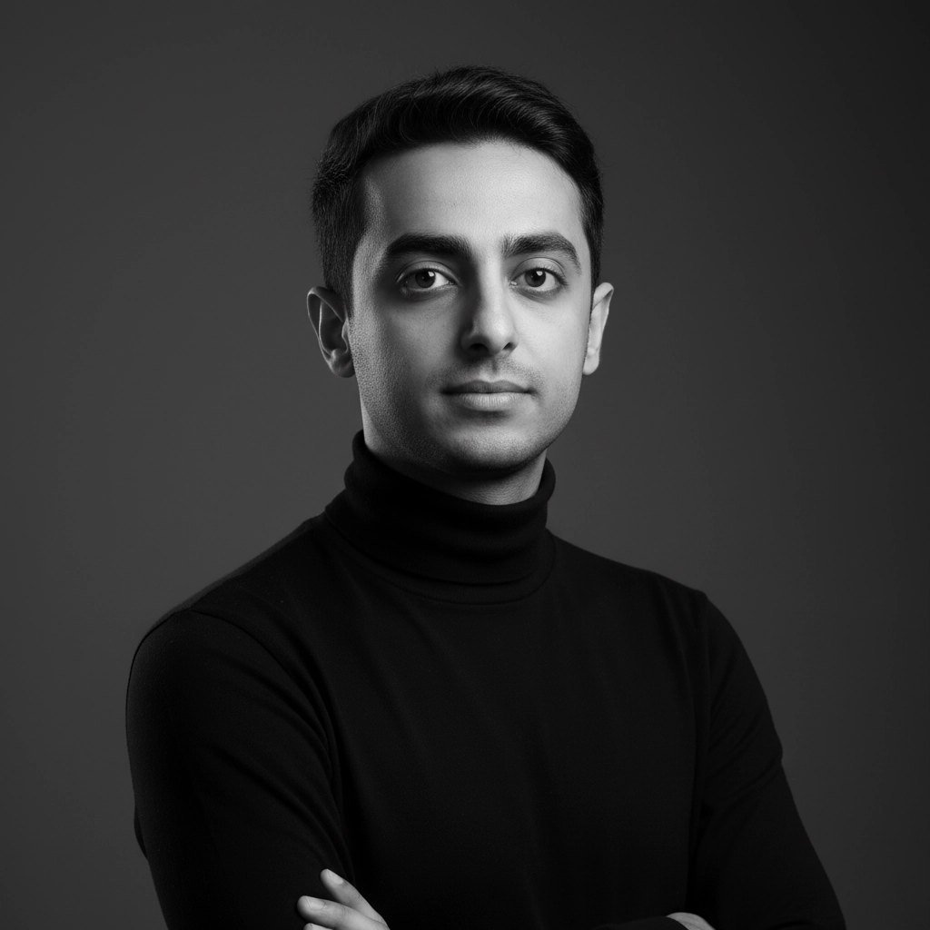 Pouya Shahri, Iranian Dubai-based conceptual music artist, creative producer, and multidisciplinary digital creator