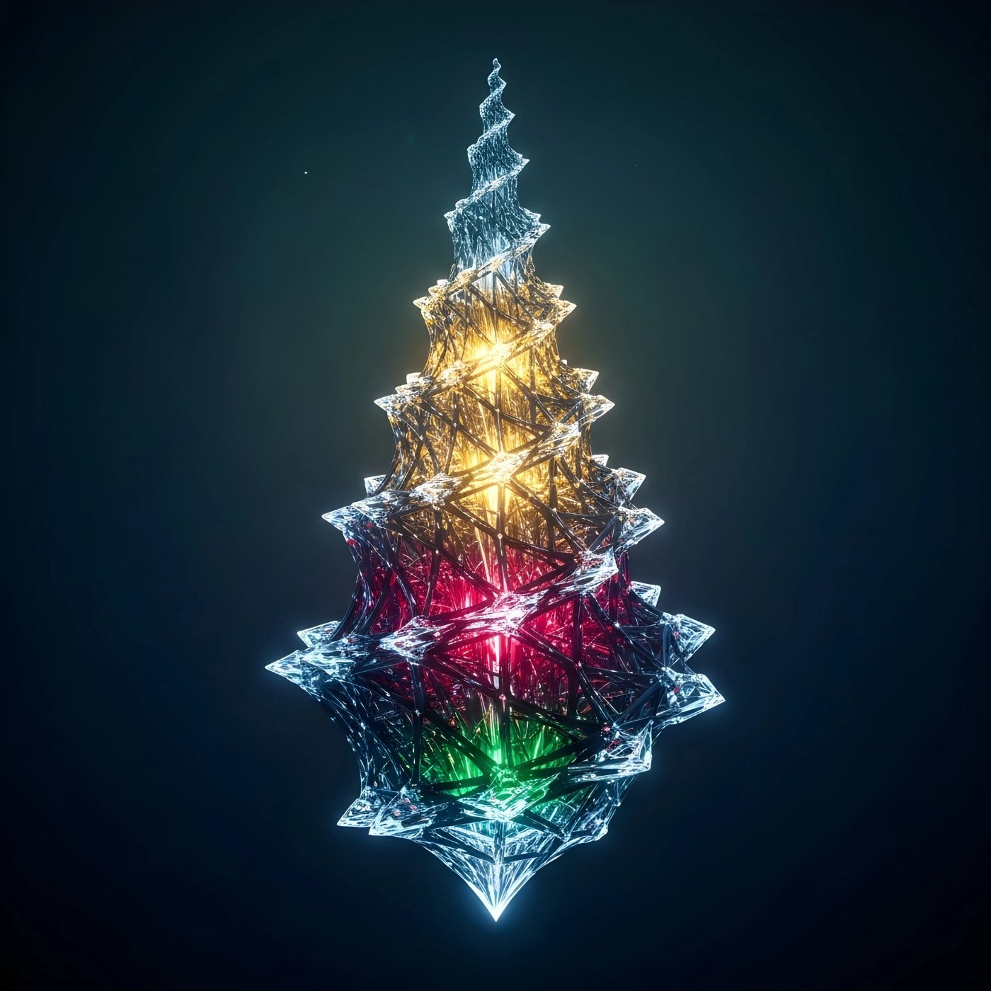 Cover artwork for Christmas 2025: New Tales, a 2025 album by Pouya Shahri.